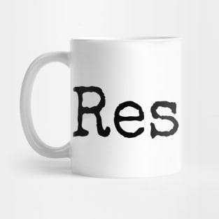 Resolve - Motivational Word of the Year Mug